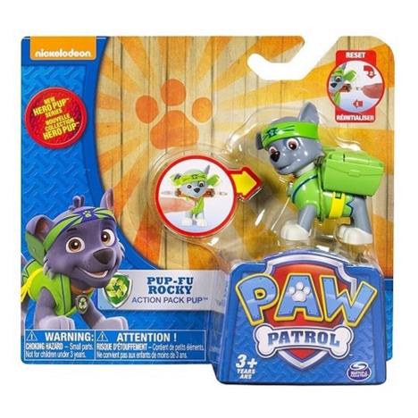 Paw Patrol Action Pack Pup Rocky Toy Figure £12.99